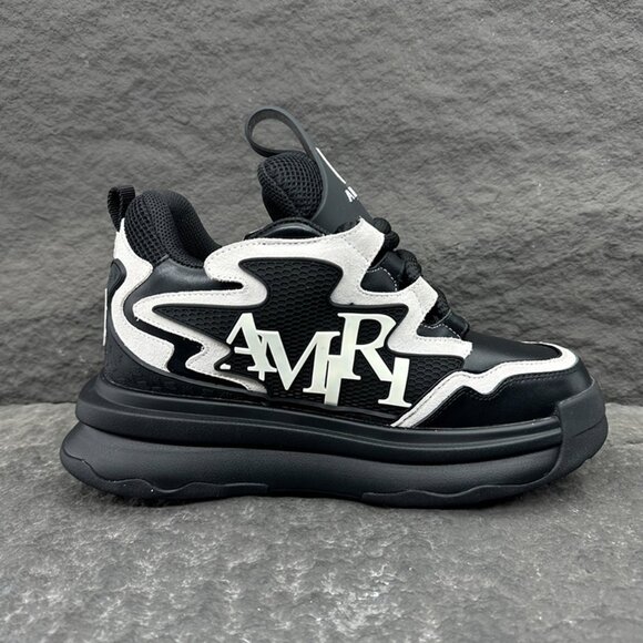 Amiri Platform Elevated Lace-Up Sneakers - Picture 9 of 9